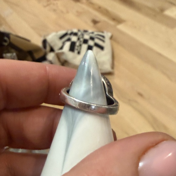 Sterling Silver Tiger Eye Ring Size 6 - Picture 3 of 4